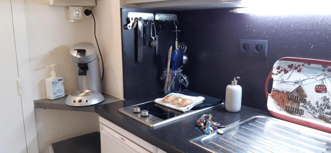 Studio Aux Pieds Des Pistes Roche Beranger シャンルッス エクステリア 写真